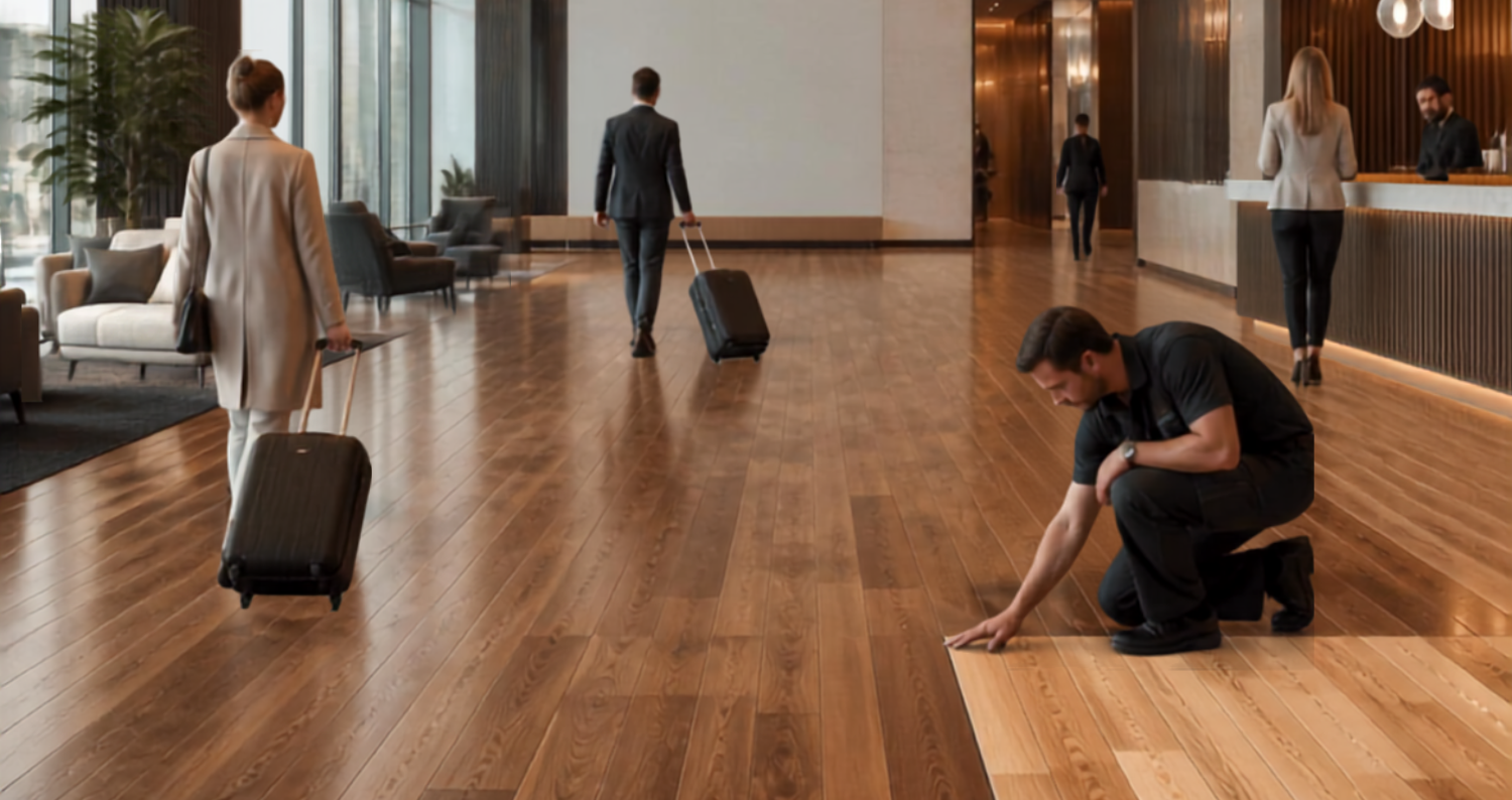 What Are the Most Durable Hardwood Flooring Options for High-Traffic Commercial Spaces?